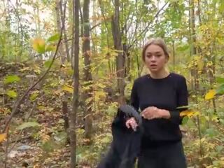 Trakas maniac bija vērojošas the meitene &excl; tad viņš fucked viņai uz the meži