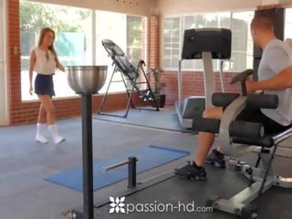PASSION-HD next thing right after school gym fuck with school lover Lilly Ford